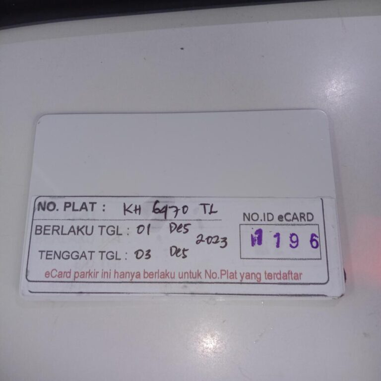 Kartu member kembali id 1196