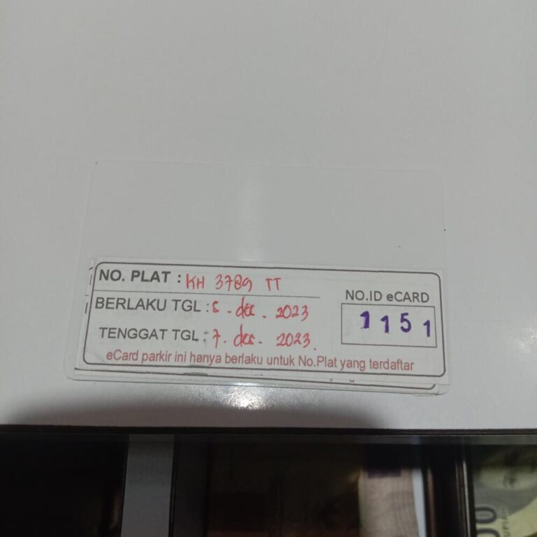 Kartu member kembali id 1151