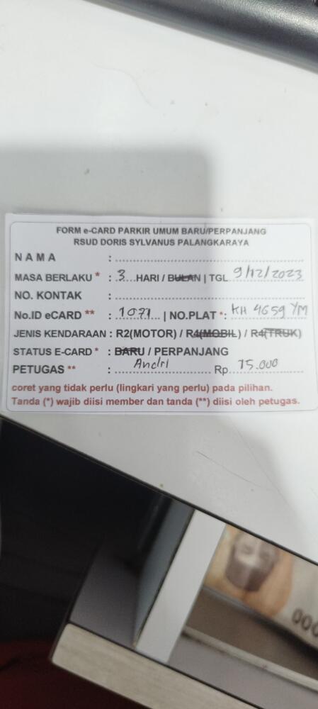 Member perpanjang