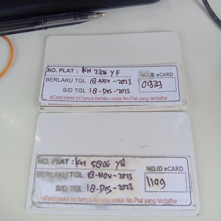 Kartu member kembali id 1109, 939