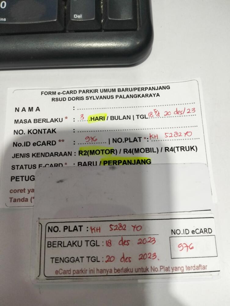 PERPANJANG MEMBER 976