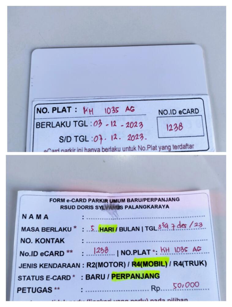 PERPANJANG MEMBER 1238