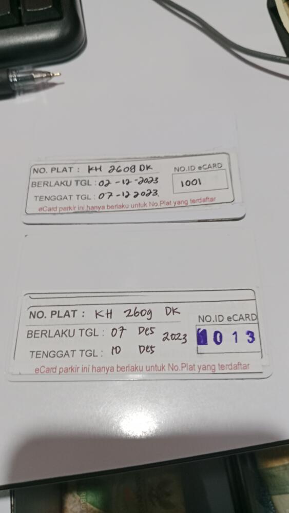 Kartu kembali