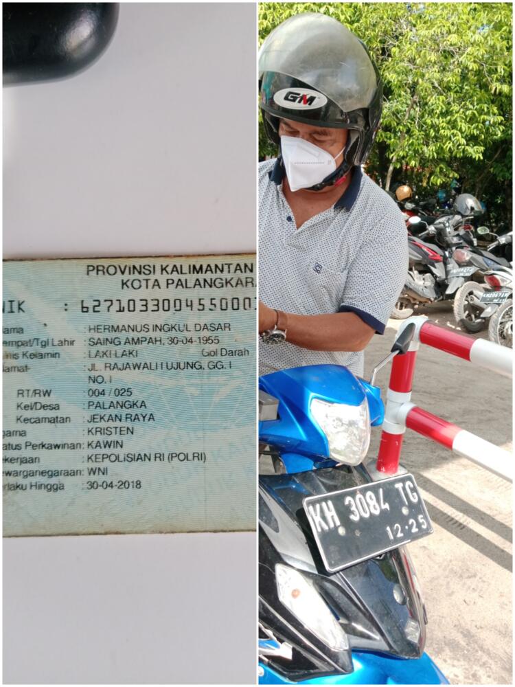 Tiket hilang/ tarif manual