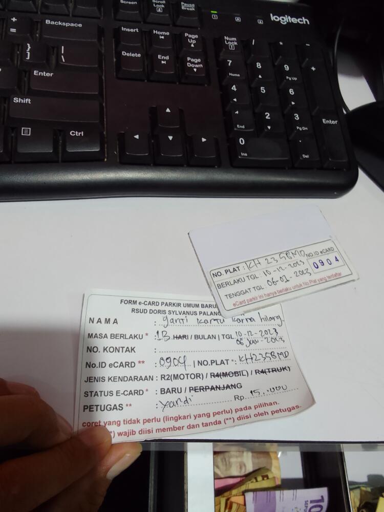 Ganti kartu member