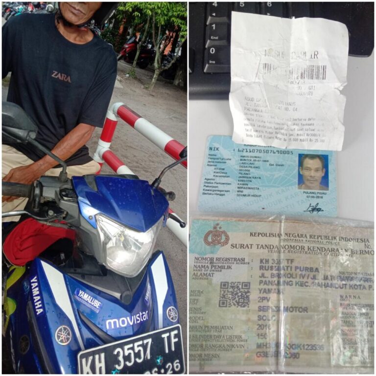 Tiket rusak sudah bayar denda