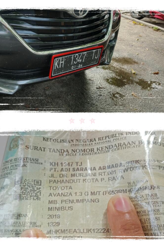 Tiket hilang/bayar denda