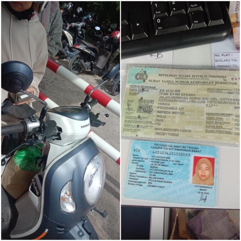 Tiket hilang sudah bayar denda