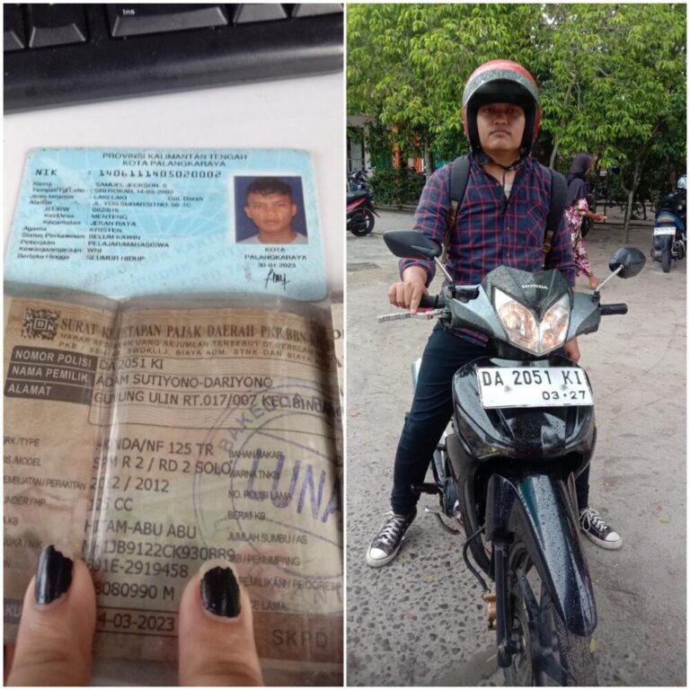 Tiket hilang sudah bayar denda