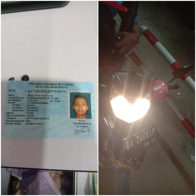 Tiket hilang sudah bayar denda