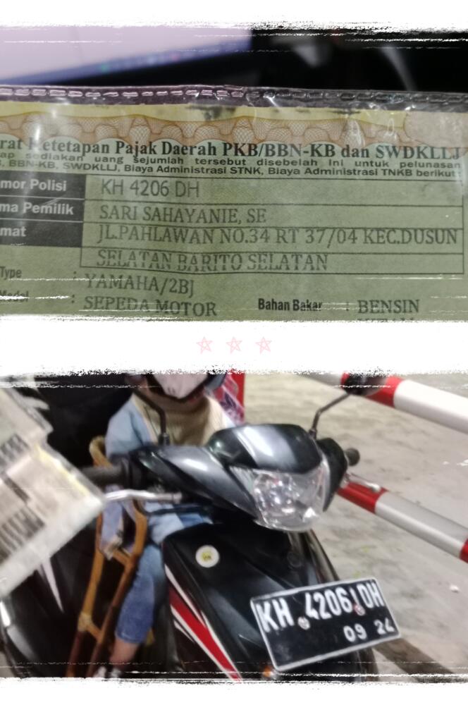 Tiket hilang/bayar denda