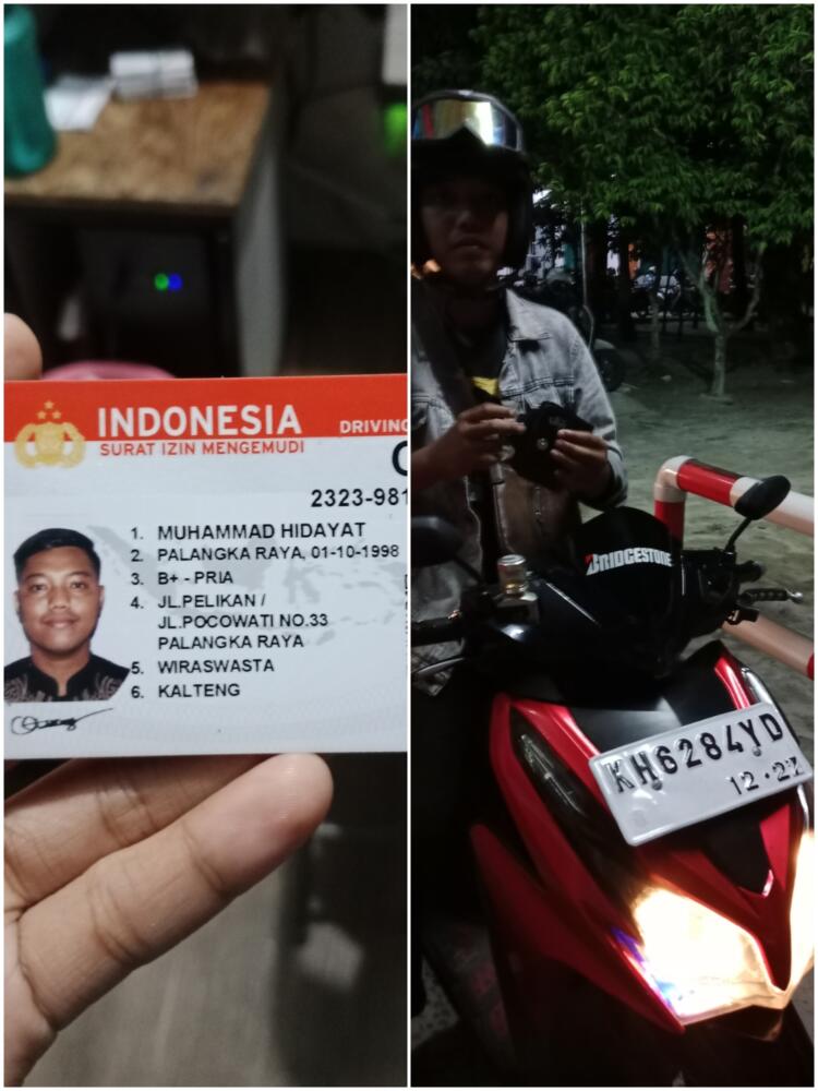 Tiket hilang/bayar denda