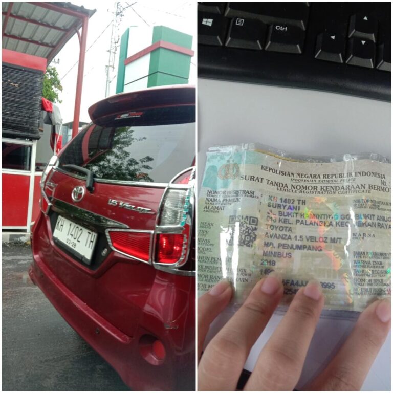 Tiket hilang sudah bayar denda