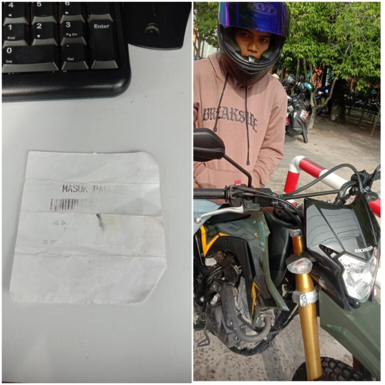 Tiket rusak sudah bayar denda