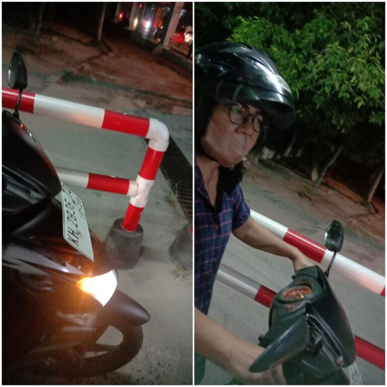 Gak ambil tiket pas masuk sudah bayar denda