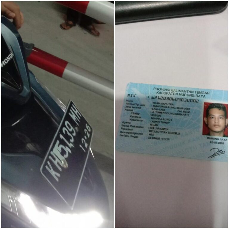Tiket hilang sudah bayar denda