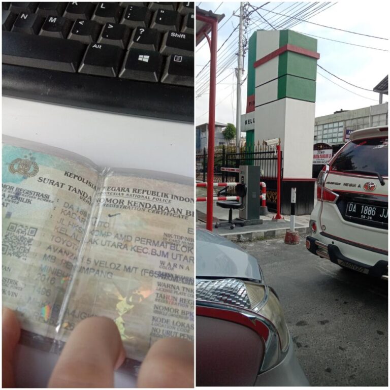 Gak ambil tiket pas masuk sudah bayar denda