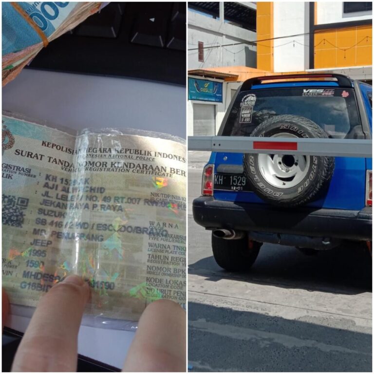 Gak ambil tiket pas masuk sudah bayar denda