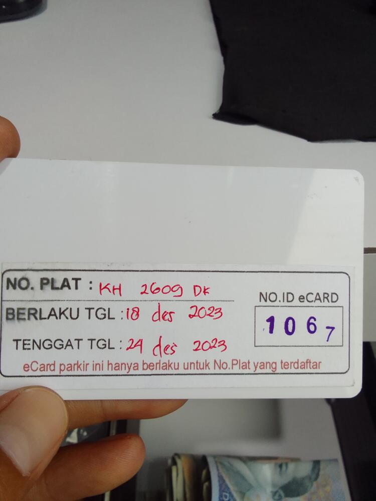 Kartu kembali