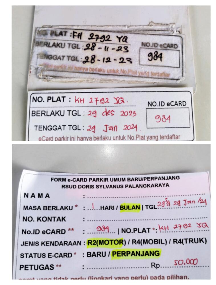 PERPANJANG MEMBER 984