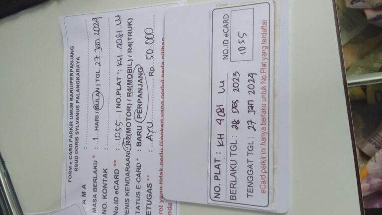 PERPANJANG KARTU ID:1055