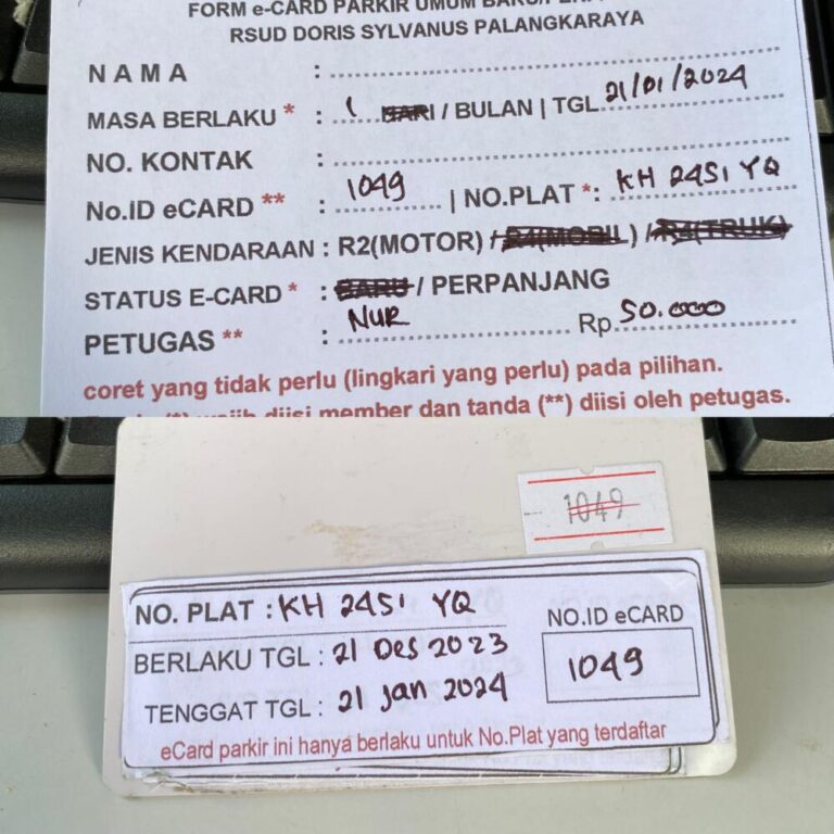 Member perpanjang ID 1049