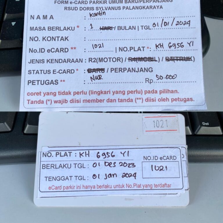 Member perpanjang ID 1021