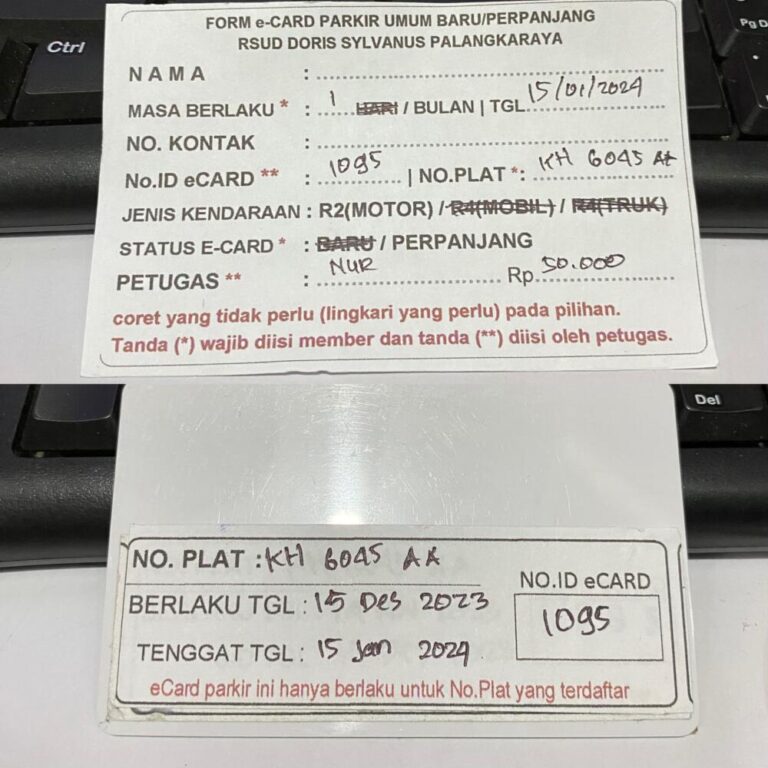 Member perpanjang ID 1095