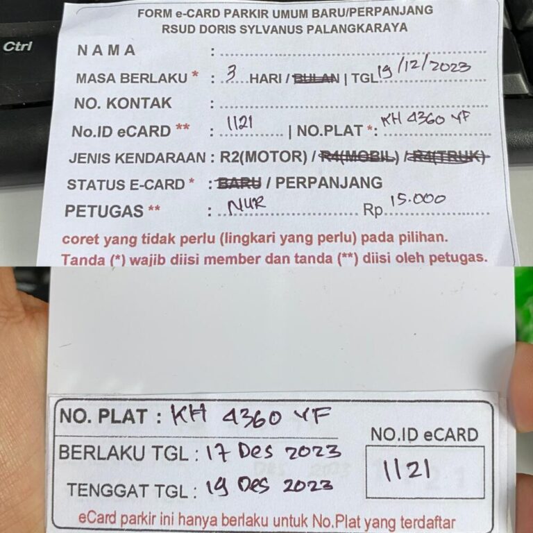 Member perpanjang ID 1121