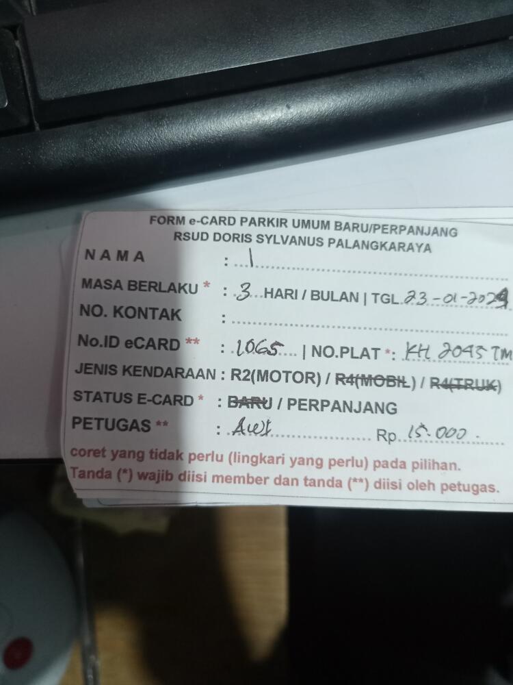 Perpanjang kartu