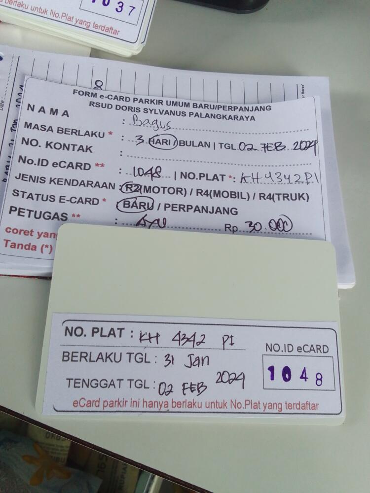 kARTU MEMBER BARU ID:1048
