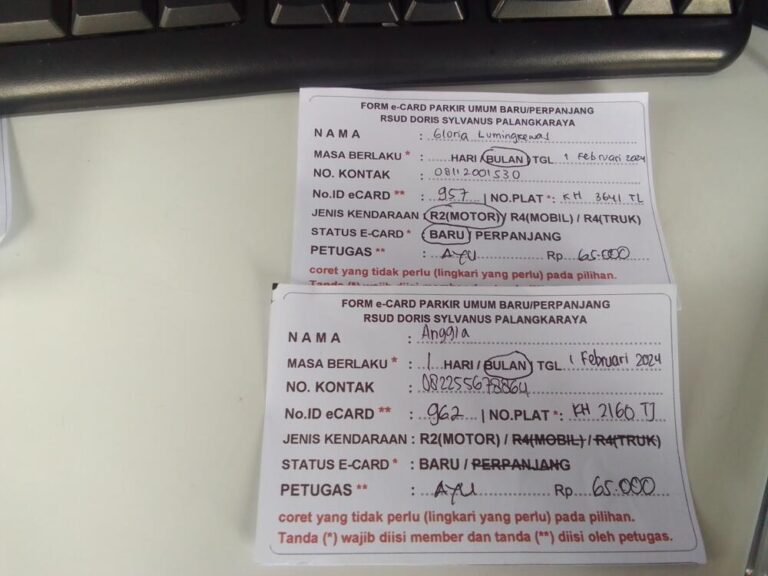 kARTU MEMBER BARU ID:957,962