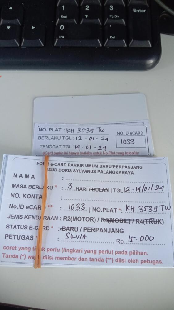 Perpanjang member id 1033