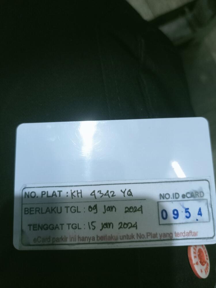 Kartu kembali