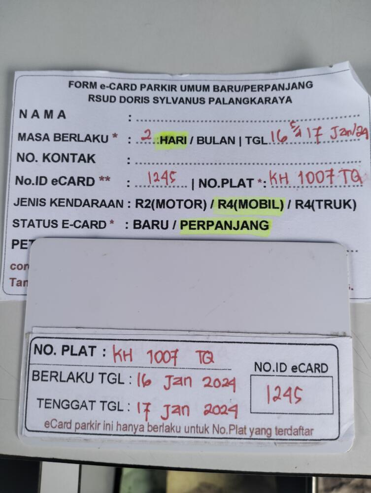 PERPANJANG MEMBER 1245