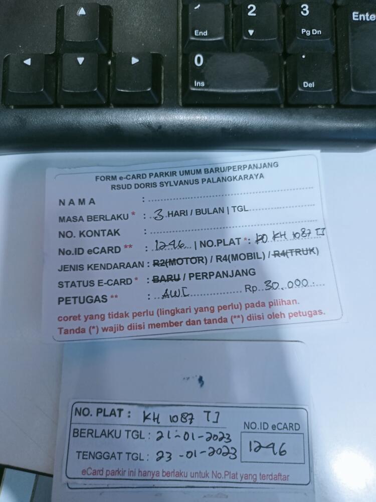 Perpanjang kartu