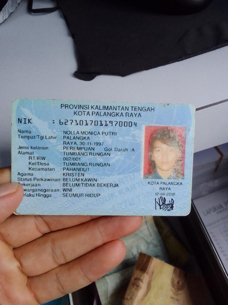 Hilang tiket