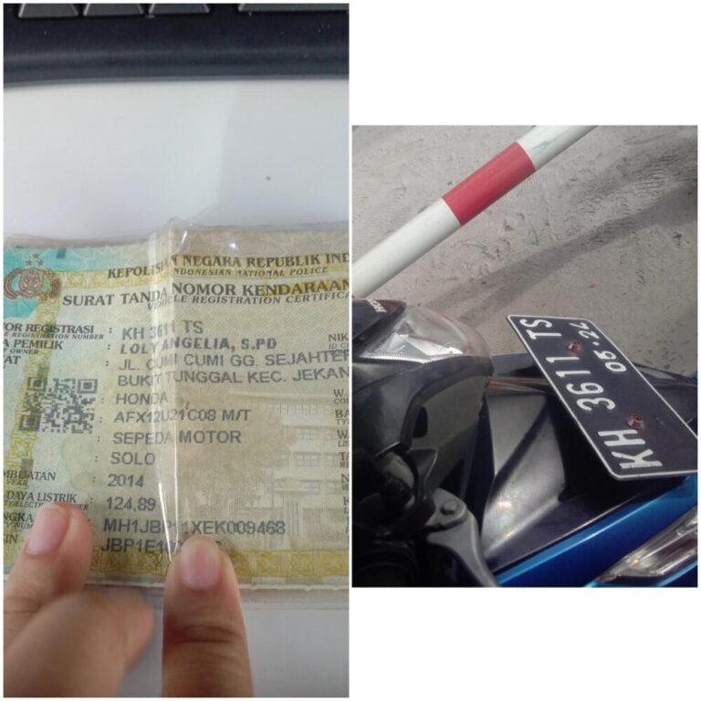 Tiket ketinggalan milih bayar denda