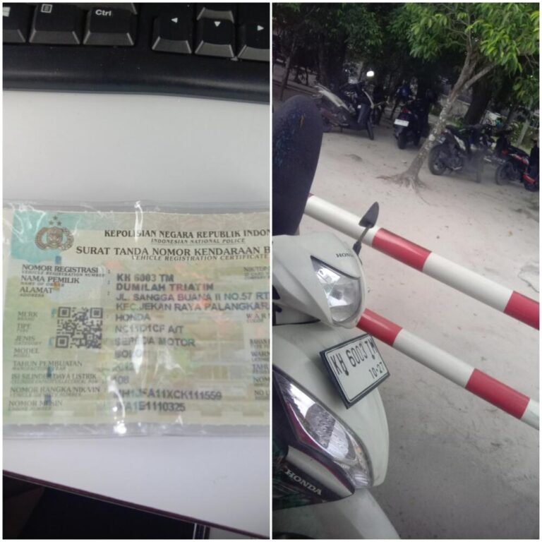 Tiket hilang sudah bayar denda