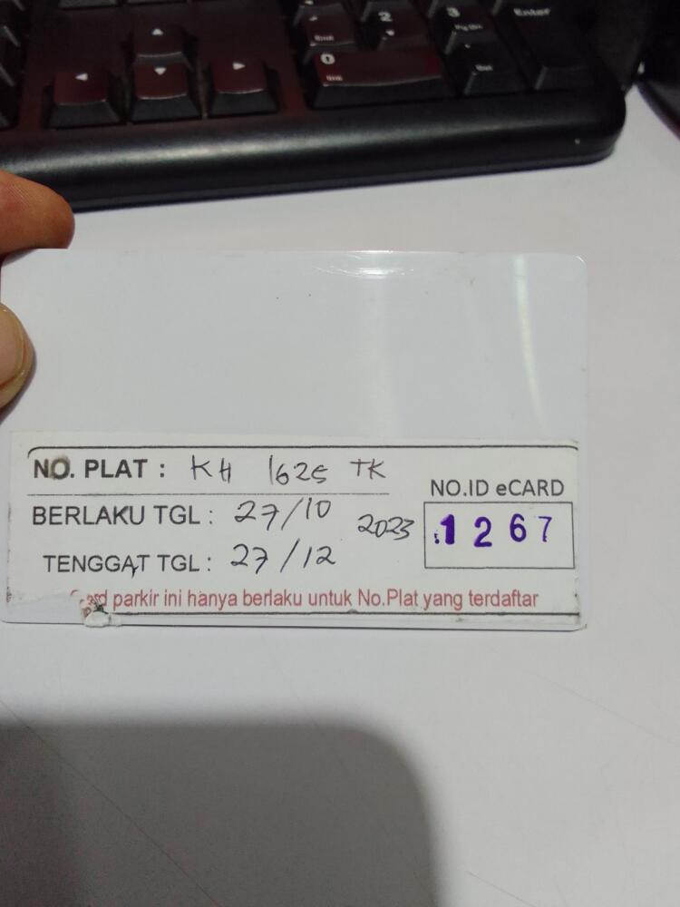 Kartu kembali