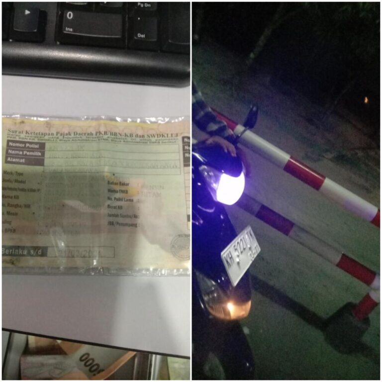 Tiket hilang sudah bayar denda