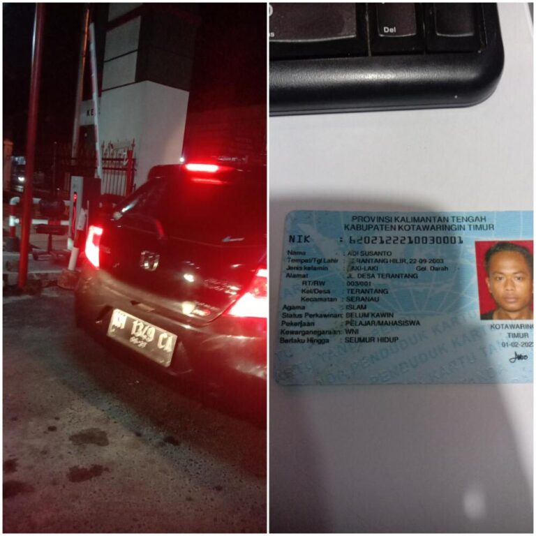 Tiket hilang sudah bayar denda