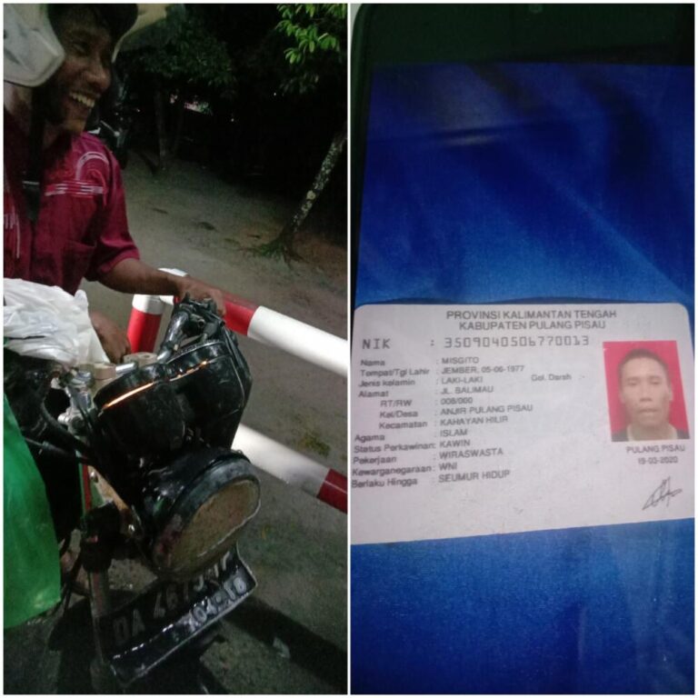 Tiket hilang sudah bayar denda