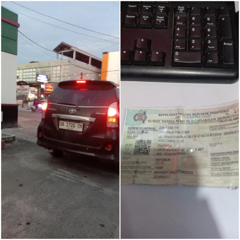 Tiket hilang sudah bayar denda