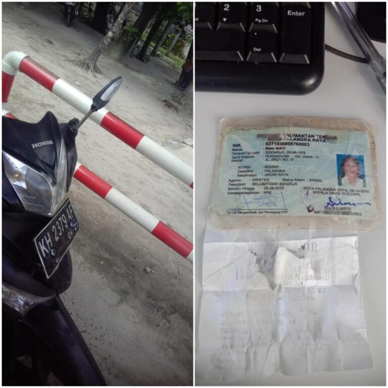 Tiket rusak sudah bayar denda