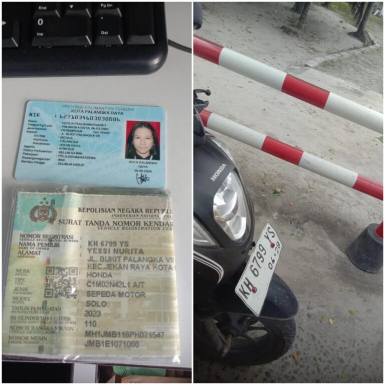 Tiket hilang sudah bayar denda