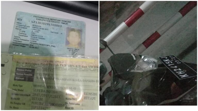 Tiket hilang sudah bayar denda