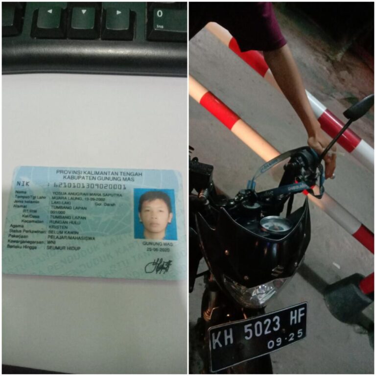 Tiket hilang sudah bayar denda