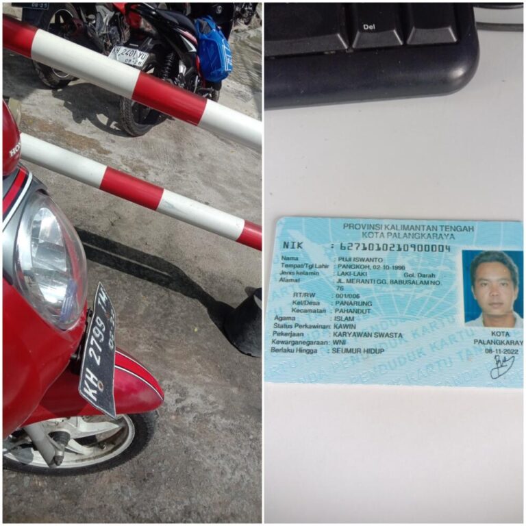 Tiket hilang sudah bayar denda