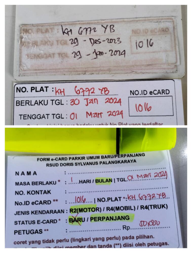 PERPANJANG MEMBER 1016